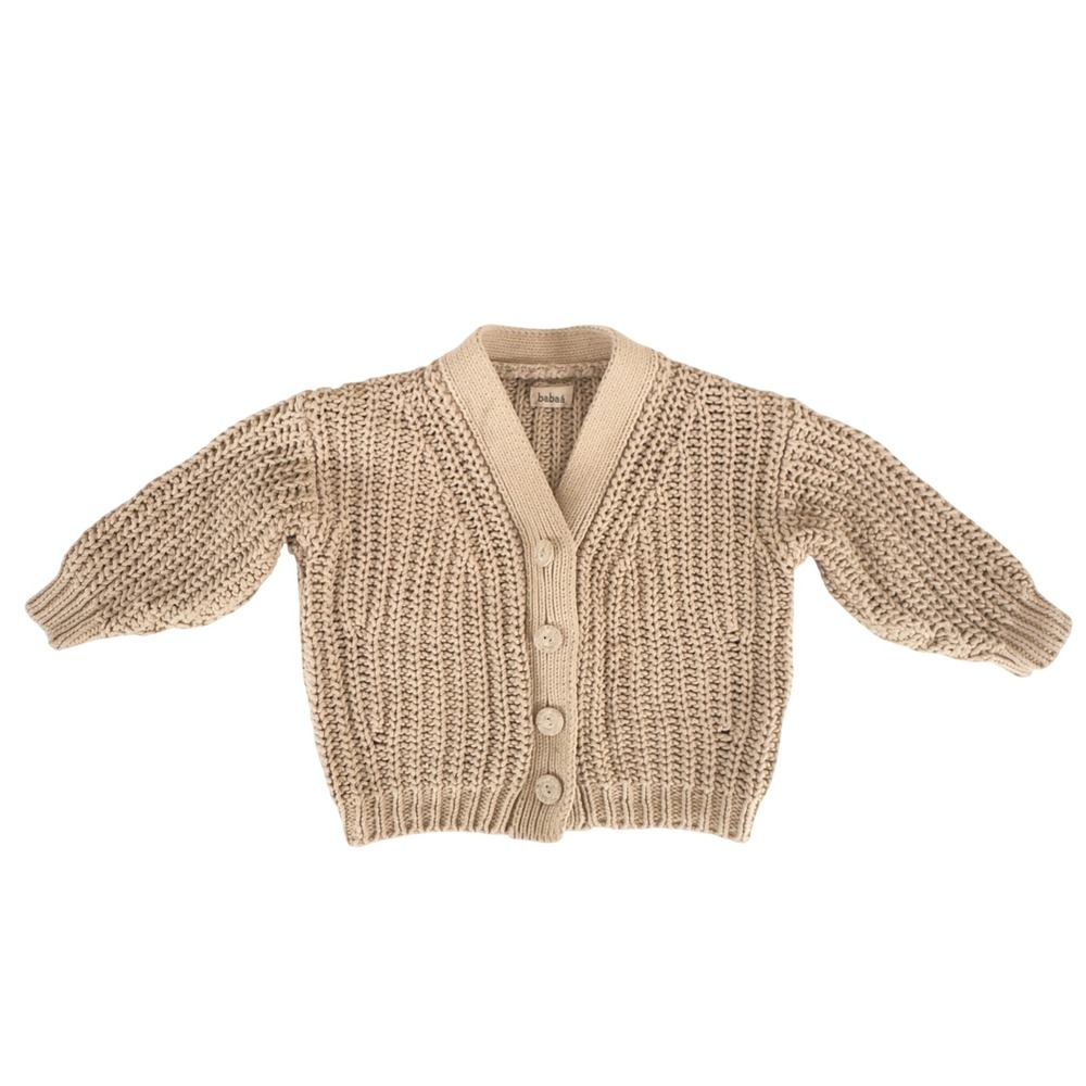 Babaa Cardigan‎ No 18 Sand Cotton 6Y